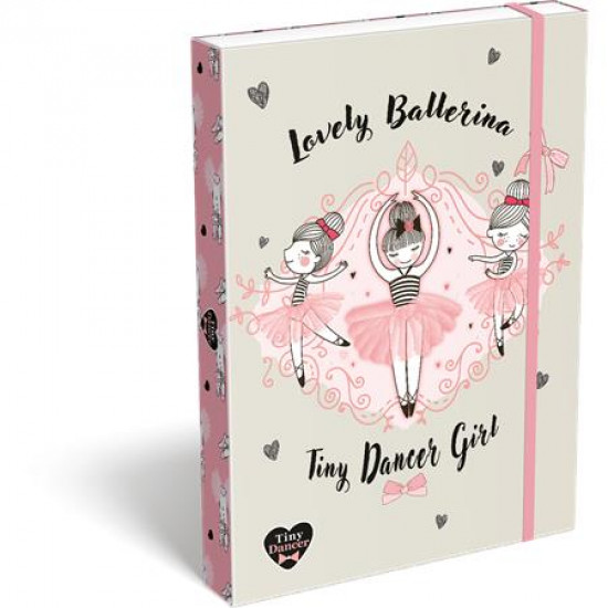 Füzetbox, A4, LIZZYSULI, "Tiny Dancer, Lovely Ballerina" Füzetbox, A4, LIZZYSULI, "Tiny Dancer, Lovely Ballerina"