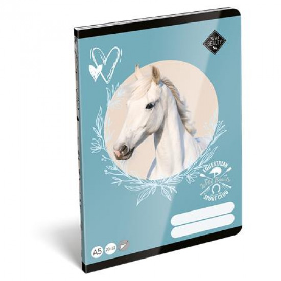 Füzet, tűzött, A5, sima, 32 lap LIZZYSULI, "Wild Beauty, Sport Club", "20-32" Füzet, tűzött, A5, sima, 32 lap LIZZYSULI, "Wild Beauty, Sport Club", "20-32"