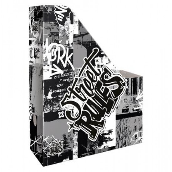 Iratpapucs, karton, A4, LIZZYSULI, "Street Rules"