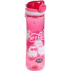 Kulacs, 600 ml, LIZZYSULI, "Kit tok Stars Purrfect"