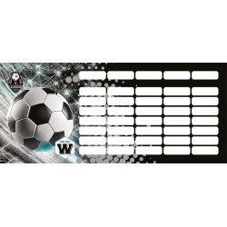 Órarend, tolltartóhoz, kétoldalas, LIZZYSULI, "Top League"