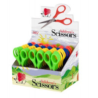 Olló display, iskolai, 13,5 cm, ICO "Süni", vegyes szín Olló display, iskolai, 13,5 cm, ICO "Süni", vegyes szín