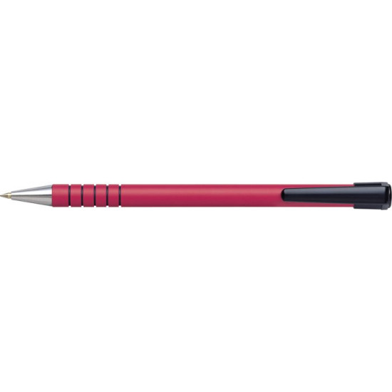 Golyóstoll, 0,7 mm, nyomógombos, PENAC "RB-085B", piros