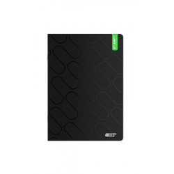 Füzet, tűzött, A4, vonalas, 40 lap, ICO "Student Premium", vegyes színek