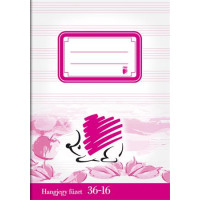 Füzet, tűzött, A5, hangjegy, 32 lap, ICO "Süni" Füzet, tűzött, A5, hangjegy, 32 lap, ICO "Süni"