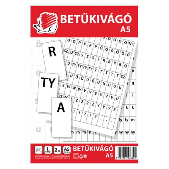 Betűkivágó, A5, ICO "Süni"