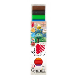 Gyurma, 200 g, ICO "Süni", színes Gyurma, 200 g, ICO "Süni", színes