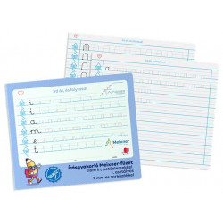 Füzet, tűzött, 235x280 mm, álló, 32 lap, 1. osztály, ICO "Süni Meixner", előnyomott