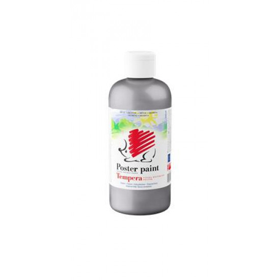 Tempera, 500 ml, ICO "Süni", ezüst