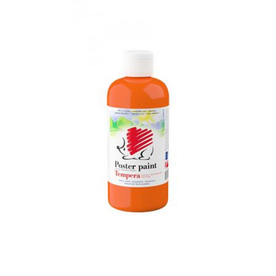 Tempera, 500ml, ICO "Süni", narancs