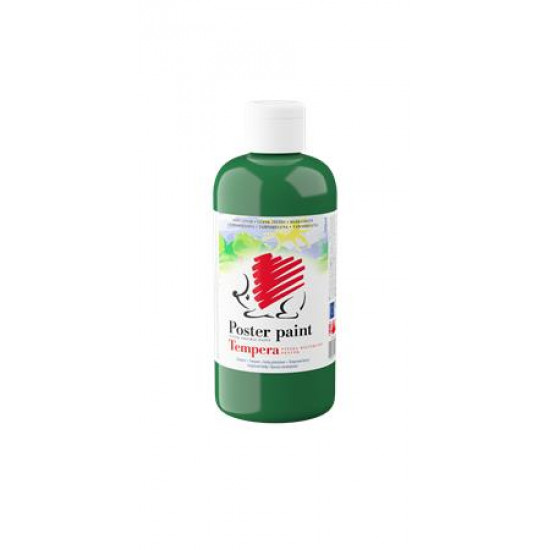Tempera, 500 ml, ICO "Süni", sötétzöld