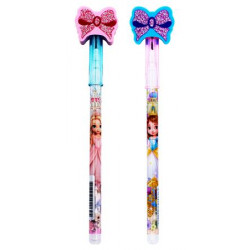 Tolóbetétes ceruza radírral display, HB, ICO "Bensia", hercegnő Tolóbetétes ceruza radírral display, HB, ICO "Bensia", hercegnő