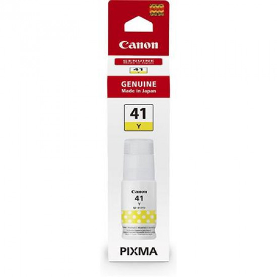 GI-41 Tinta Pixma G1420, G2420, G3420 nyomtatókhoz, CANON, sárga, 70 ml GI-41 Tinta Pixma G1420, G2420, G3420 nyomtatókhoz, CANON, sárga, 70 ml