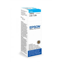 T66424A10 Tinta L100, 200mfp nyomtatókhoz, EPSON, cián, 70ml T66424A10 Tinta L100, 200mfp nyomtatókhoz, EPSON, cián, 70ml