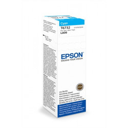 T67324A10 Tinta L800 nyomtatóhoz, EPSON, cián, 70ml T67324A10 Tinta L800 nyomtatóhoz, EPSON, cián, 70ml