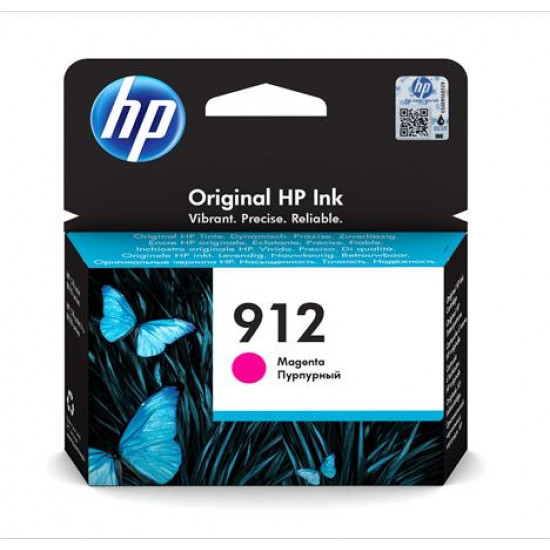 3YL78AE Tintapatron Officejet 8023 All-in-One nyomtatókhoz, HP 912, magenta, 315 oldal 3YL78AE Tintapatron Officejet 8023 All-in-One nyomtatókhoz, HP 912, magenta, 315 oldal