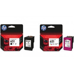 C2P10AE Tintapatron Deskjet Ink Advantage 5575 nyomtatóhoz, HP 651, fekete, 600 oldal C2P10AE Tintapatron Deskjet Ink Advantage 5575 nyomtatóhoz, HP 651, fekete, 600 oldal