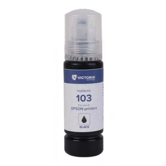 T00S14A Tinta EcoTank L3110, L3150, L1110 nyomtatókhoz, VICTORIA TECHNOLOGY 103, fekete, 65 ml