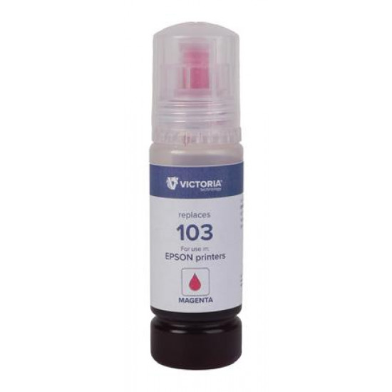 T00S34A Tinta EcoTank L3110, L3150, L1110 nyomtatókhoz, VICTORIA TECHNOLOGY 103, magenta, 65 ml