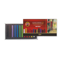 Olajpasztell kréta, KOH-I-NOOR "Gioconda 8112/6", 12 különböző szín Olajpasztell kréta, KOH-I-NOOR "Gioconda 8112/6", 12 különböző szín