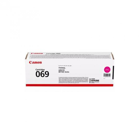 CRG-069 Lézertoner, i-SENSYS LBP 673Cdw nyomtatóhoz, CANON, magenta, 1,9k