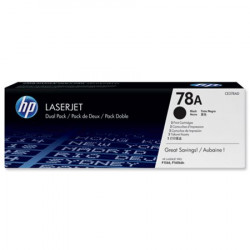 CE278A Lézertoner LaserJet P1566, P1606 nyomtatókhoz, HP 78A, fekete, 2,1k CE278A Lézertoner LaserJet P1566, P1606 nyomtatókhoz, HP 78A, fekete, 2,1k
