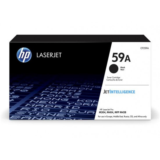 CF259A Lézertoner LaserJet Pro M404, MFP M428 nyomtatókhoz, HP 59A, fekete, 3k