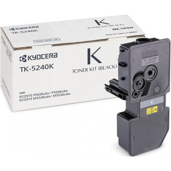 TK5240 Lézertoner M5526CDN, 5526CDW, P5026CDN, 5026CDW nyomtatókhoz, KYOCERA, fekete, 4k