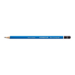 Grafitceruza, 2B, hatszögletű, STAEDTLER "Mars Lumograph"