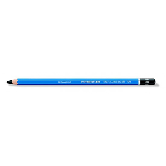 Grafitceruza, 8B, hatszögletű, STAEDTLER "Mars Lumograph"