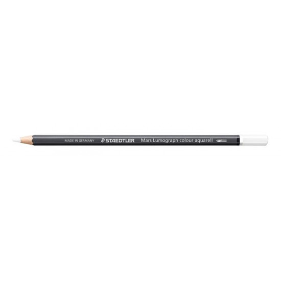 Akvarell színes ceruza, hatszögletű, STAEDTLER "Mars® Lumograph® 104", fehér Akvarell színes ceruza, hatszögletű, STAEDTLER "Mars® Lumograph® 104", fehér