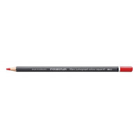 Akvarell színes ceruza, hatszögletű, STAEDTLER "Mars® Lumograph® 104", piros