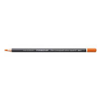 Akvarell színes ceruza, hatszögletű, STAEDTLER "Mars® Lumograph® 104", narancssárga