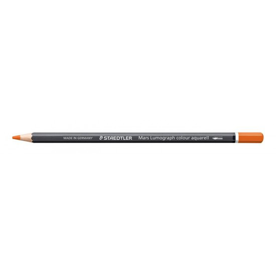 Akvarell színes ceruza, hatszögletű, STAEDTLER "Mars® Lumograph® 104", narancssárga Akvarell színes ceruza, hatszögletű, STAEDTLER "Mars® Lumograph® 104", narancssárga