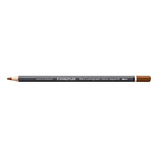 Akvarell színes ceruza, hatszögletű, STAEDTLER "Mars® Lumograph® 104", barna