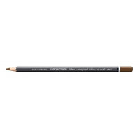 Akvarell színes ceruza, hatszögletű, STAEDTLER "Mars® Lumograph® 104", sötétbarna
