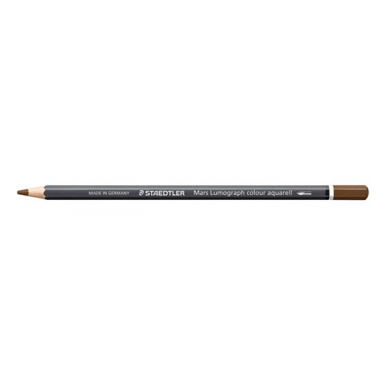 Akvarell színes ceruza, hatszögletű, STAEDTLER "Mars® Lumograph® 104", sötétbarna Akvarell színes ceruza, hatszögletű, STAEDTLER "Mars® Lumograph® 104", sötétbarna