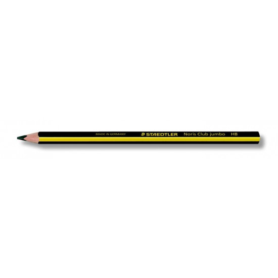 Grafitceruza, HB, háromszögletű, vastag, STAEDTLER "Noris Club"