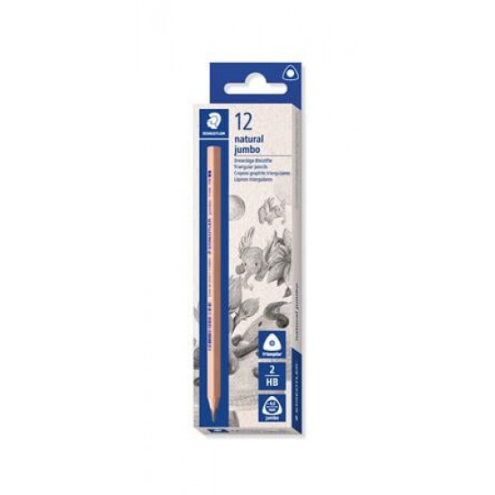Grafitceruza, HB, háromszögletű, vastag, STAEDTLER "Noris® natural jumbo 119N" Grafitceruza, HB, háromszögletű, vastag, STAEDTLER "Noris® natural jumbo 119N"