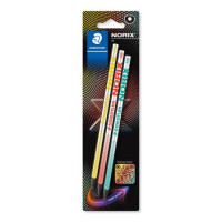 Grafitceruza készlet, HB, STAEDTLER "Norix® 181", 3 különböző szín Grafitceruza készlet, HB, STAEDTLER "Norix® 181", 3 különböző szín