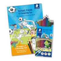 Színes ceruza készlet, hatszögletű, színezőfüzettel, STAEDTLER "Noris® Colour 185", 12 szín Színes ceruza készlet, hatszögletű, színezőfüzettel, STAEDTLER "Noris® Colour 185", 12 szín