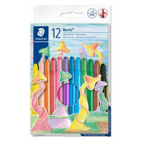 Zsírkréta, csavarós, STAEDTLER "Noris Club", 12 különböző szín Zsírkréta, csavarós, STAEDTLER "Noris Club", 12 különböző szín