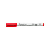 Táblamarker, 1 mm, M, kúpos, STAEDTLER "Lumocolor 301", piros