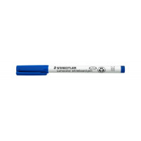 Táblamarker, 1 mm, M, kúpos, STAEDTLER "Lumocolor 301", kék