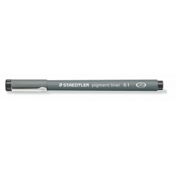 Tusfilc, 0,1 mm, STAEDTLER "Pigment Liner", fekete Tusfilc, 0,1 mm, STAEDTLER "Pigment Liner", fekete