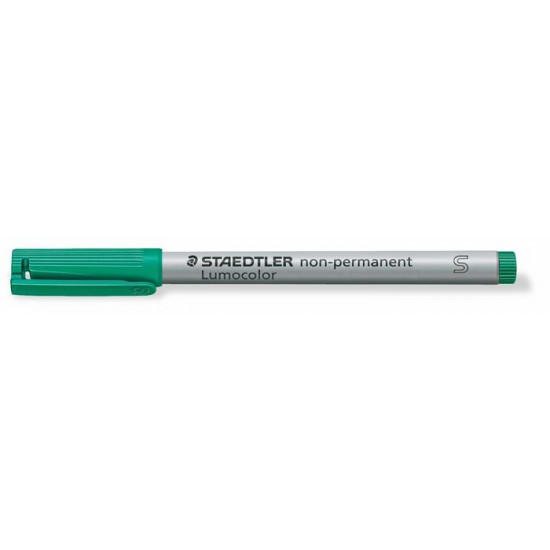 Alkoholmentes marker, OHP, 0,4 mm, STAEDTLER "Lumocolor 311 S", zöld