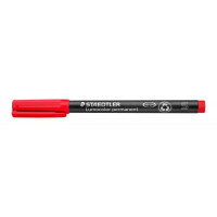 Alkoholos marker, OHP, 0,4 mm, STAEDTLER "Lumocolor 313 S", piros Alkoholos marker, OHP, 0,4 mm, STAEDTLER "Lumocolor 313 S", piros
