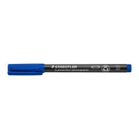 Alkoholos marker, OHP, 1-2,5 mm, STAEDTLER "Lumocolor 314 B", kék