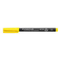 Alkoholos marker, OHP, 1 mm, STAEDTLER "Lumocolor 317 M", sárga Alkoholos marker, OHP, 1 mm, STAEDTLER "Lumocolor 317 M", sárga