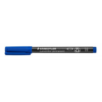 Alkoholos marker, OHP, 1 mm, STAEDTLER "Lumocolor 317 M", kék Alkoholos marker, OHP, 1 mm, STAEDTLER "Lumocolor 317 M", kék